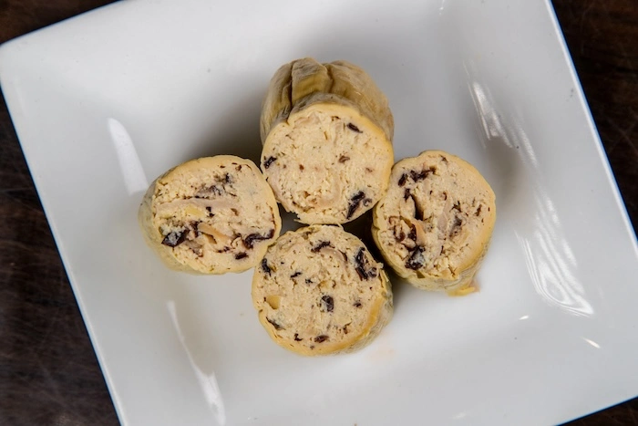 Steamed Mushrooms Sausage (Chả Nấm)